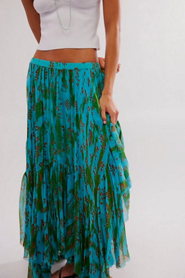 Free People ★ FP One Clover Printed Skirt FP One Clover Printed Skirt | Pacific City