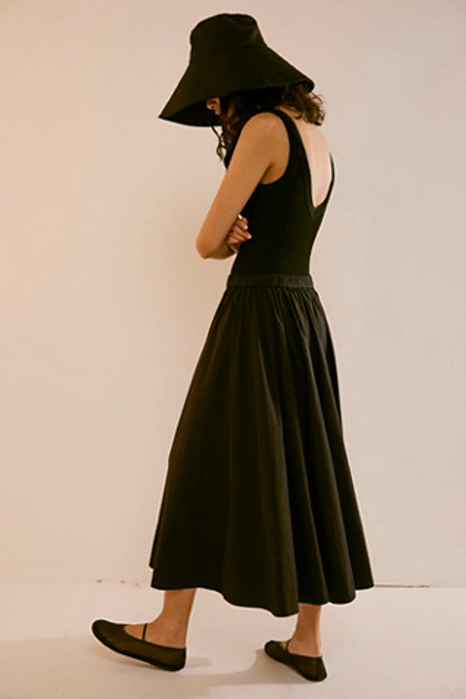 Free People ★ free-est ★ Lowen Striped Midi Skirt Free-est Lowen Striped Midi Skirt at MarketFair Shoppes in