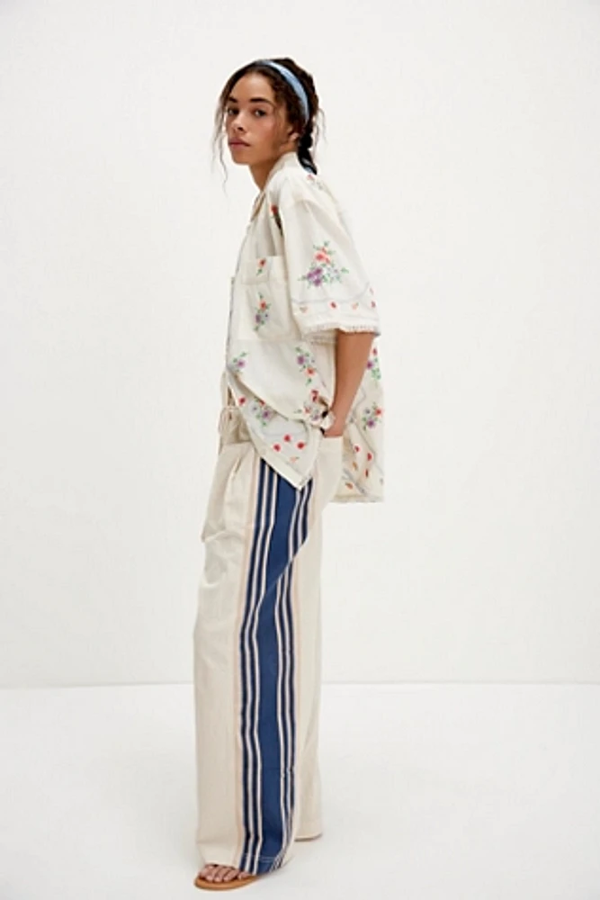 Free People ★ Hudson Canyon Side Printed Pants FREE PEOPLE Hudson Canyon Side Printed Pants | endource
