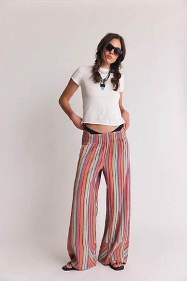 Free People Day's End Stripe Pants at MarketFair Shoppes in
