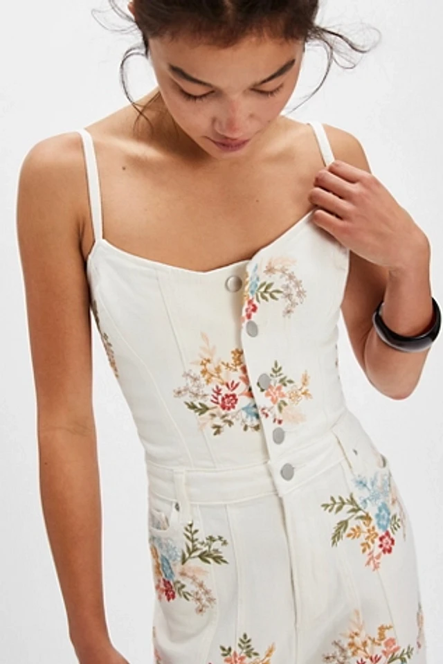 Driftwood Porcelain Etched Overalls | Pacific City