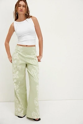 Free People ★ We The Free Mirage Printed Pull-On Jeans We The Free Mirage Printed Pull-On Jeans at MarketFair