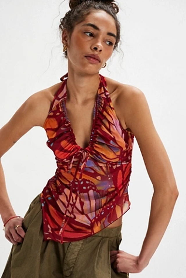 Free People Butterfly Effect Halter Top | Pacific City