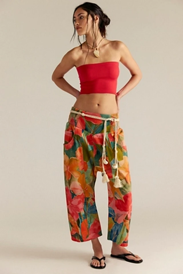 We The Free Lunan Crop Harem Jeans | Pacific City