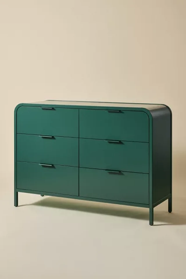 Urban Outfitters Aria Tall 4-Drawer Squiggle Dresser
