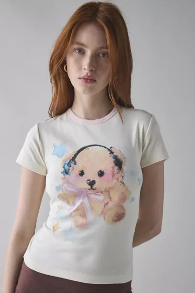 BDG Brat Graphic Baby Tee | Pacific City
