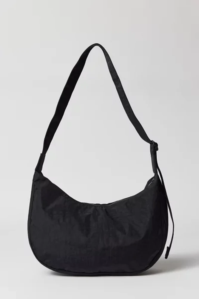 BAGGU MEDIUM NYLON CRESCENT BAG 黒　アメリカ購入 Baggu | Medium Nylon Crescent Bag in Black | Shopzane – Zane