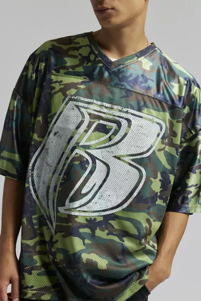 【希少】Ruff Ryders フットボールシャツ Unisex Black 50th Anniversary of Hip-Hop Ruff Ryders