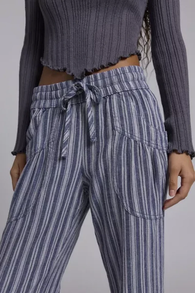 【SATIIIZ】Kincheu Summer Nylon Banding Pants SATIIIZ】Kincheu Summer Nylon Banding Pants ESSE Satin Cinch
