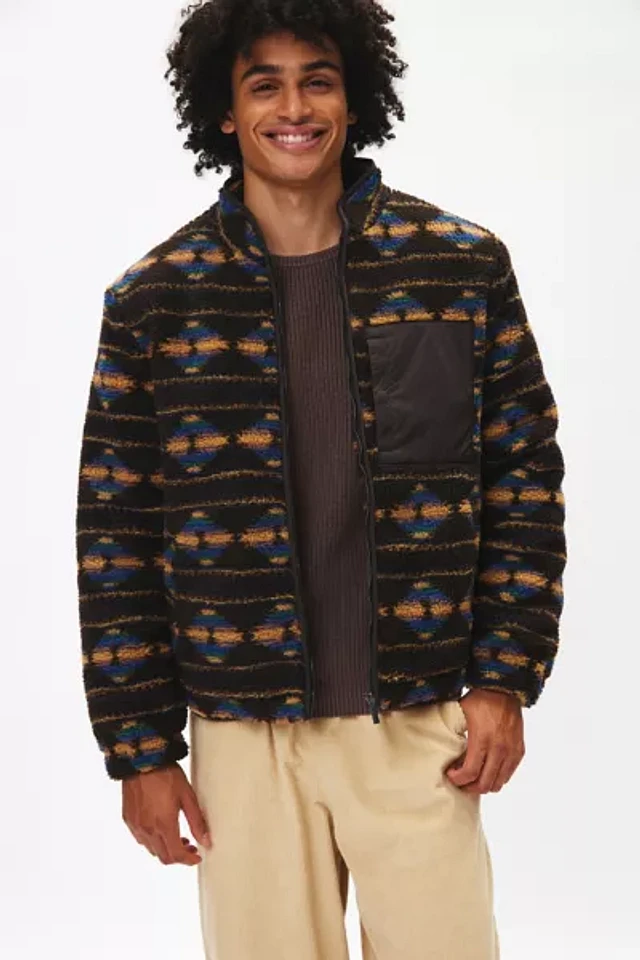 トップス DestructionDesign BigCardigan BDG BDG Scottie Graphic Knit Zip-Up Cardigan - Sweaters