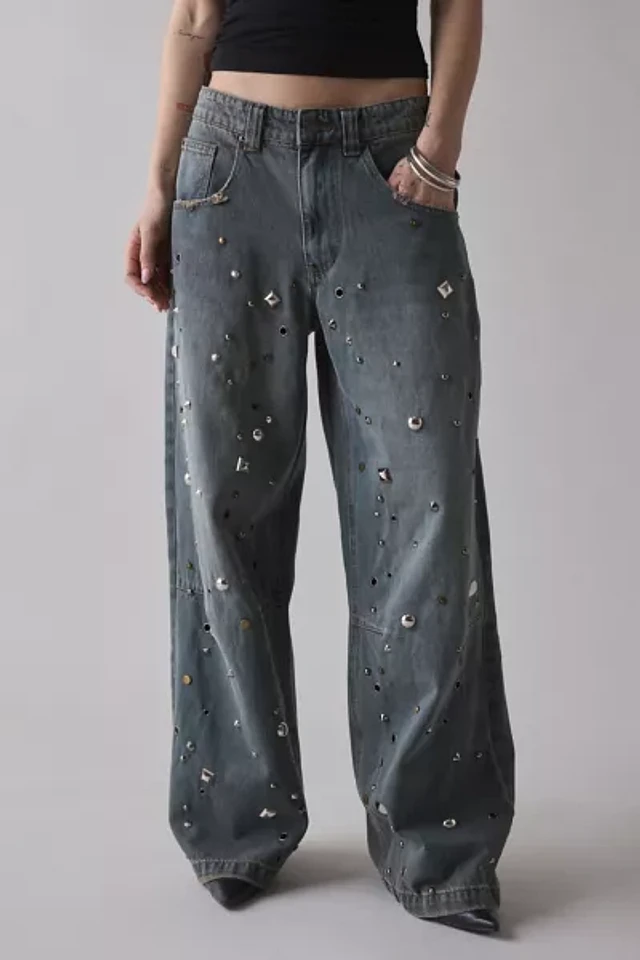 【JADED LONDON】COLOSSUS BAGGY JEANS（送料無料） JADED LONDON】COLOSSUS BAGGY JEANS(16color) パンツ・ボトムス