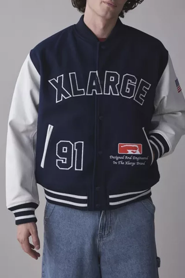 XLARGE OG Logo Varsity Jacket | Pacific City