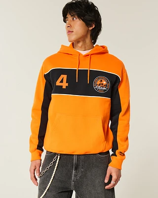 【OAMC】graphic hoodie Oversized Boxy Abstract Box Graphic Hoodie | boohoo