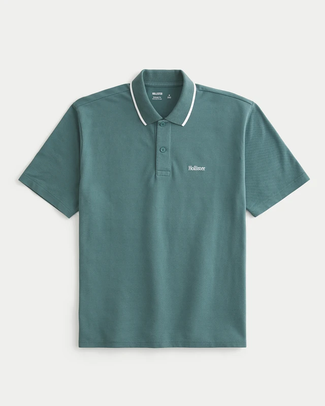 Hollister Relaxed Logo Polo at Foxvalley Mall in Aurora, IL
