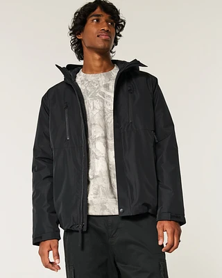 Hollister Hooded Workwear Bomber Jacket at Hamilton Place in