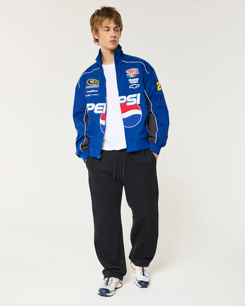 pepsiジャケット PEPSI SINGLE LEATHER JACKET OLD MODEL 「好配色、サイズL