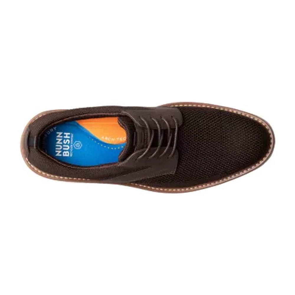 Nunn Bush Griff Mens Round Closed Toe Oxford Shoes at