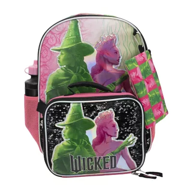 ACCESSORY INNOVATIONS Licensed 5 Piece Wicked Backpack Set with