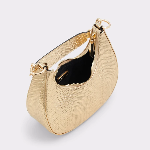 ALDO◆Mystilax Shoulder Bag - Gold Mistylax Gold Women's Shoulder Bags | ALDO US