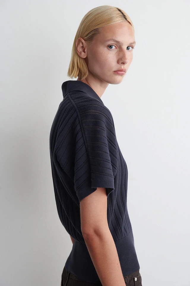 Carhartt WIP S/S Miles Knit Polo (100% Cotton Knit, 12 gauge