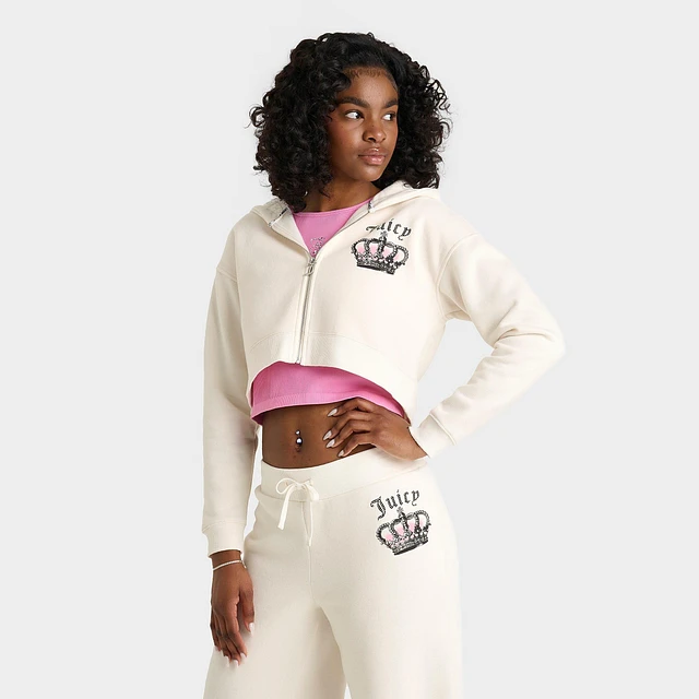 JUICY COUTURE Women's Juicy Couture Wave Fleece Hoodie
