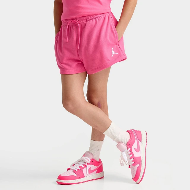 NIKE Girls' Jordan Allover Print Diamond Shorts