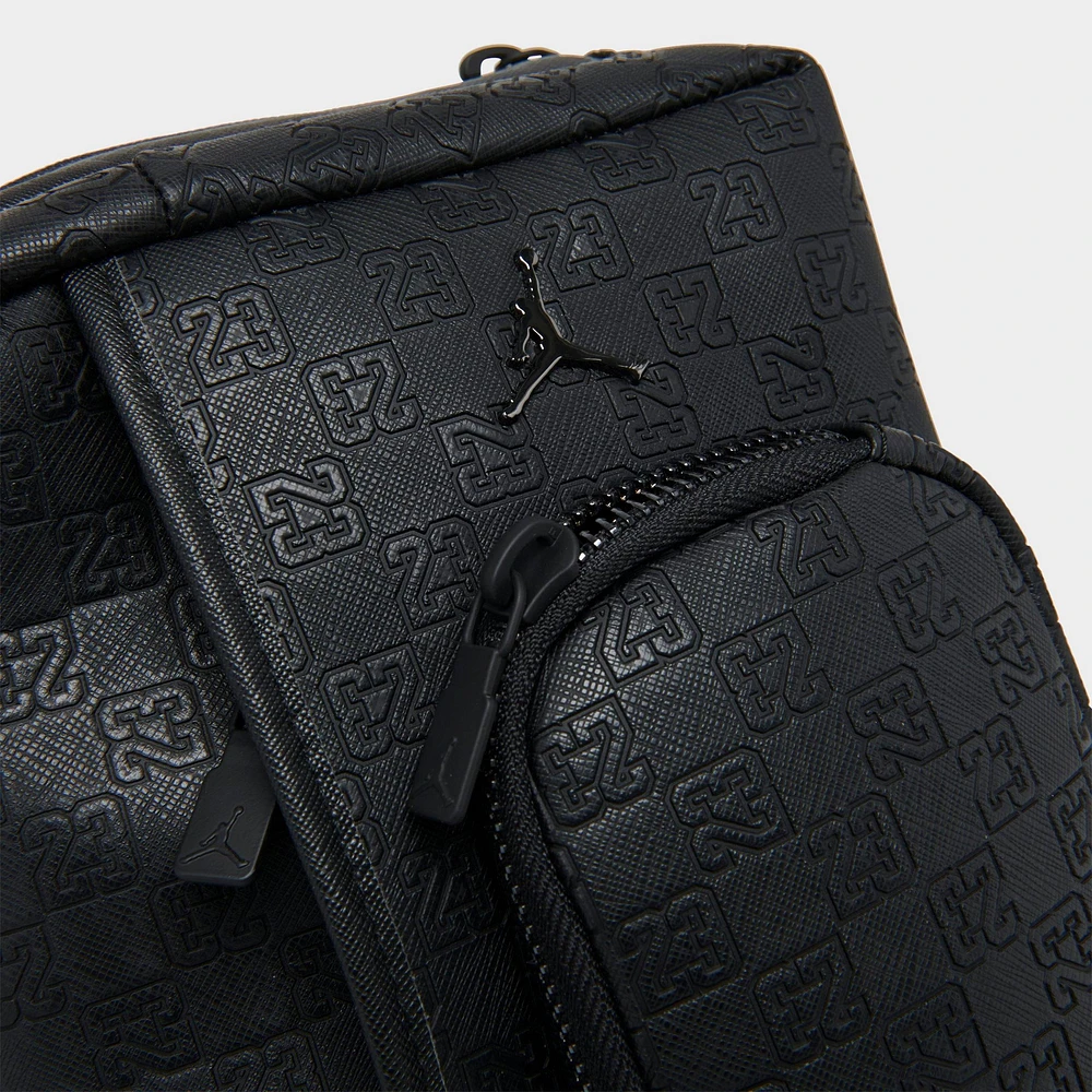 【美品】JORDAN BRAND MONOGRAM BOSTON Jordan Monogram Pouch (0.69L) Dark Smoke Grey - SS24 - US