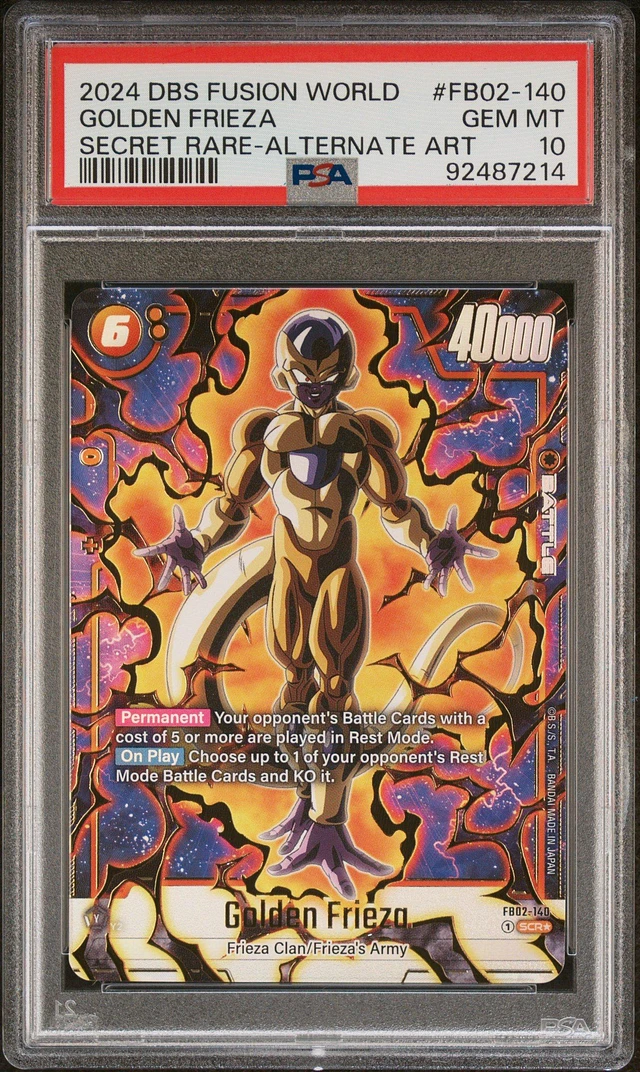 2024 DBS FUSION WORLD カード psa10 2枚セット GameStop 2024 Dragon Ball Super Card Game Fusion World Blazing