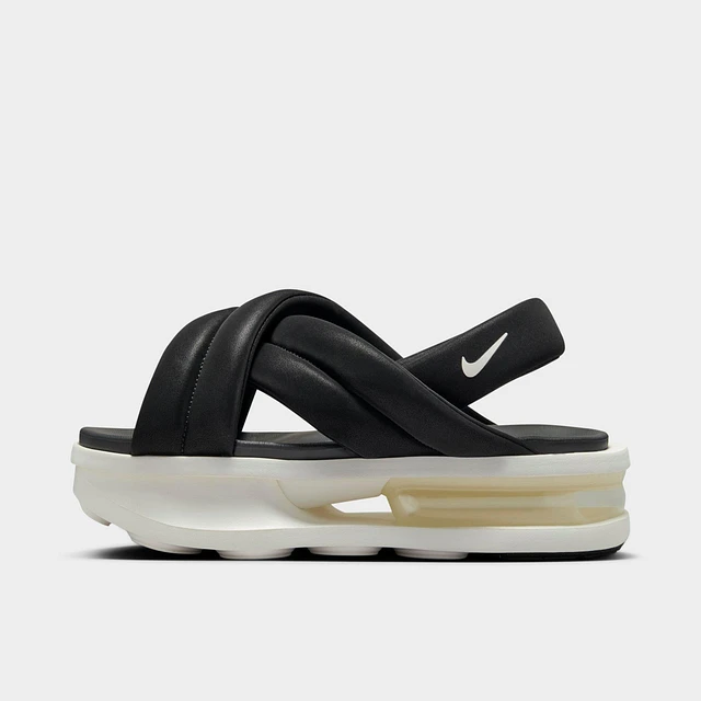 NIKE☆AIR MAX KOKO SANDAL SE (W) Black White Nike Air Max Koko Black & White Platform Sandals | Zumiez