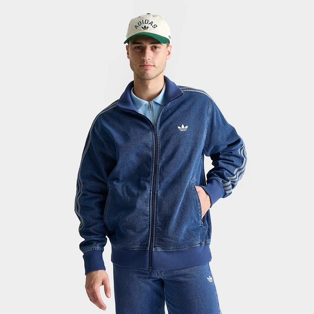 Adidas Men's adidas Originals adicolor Firebird Denim Track Top at