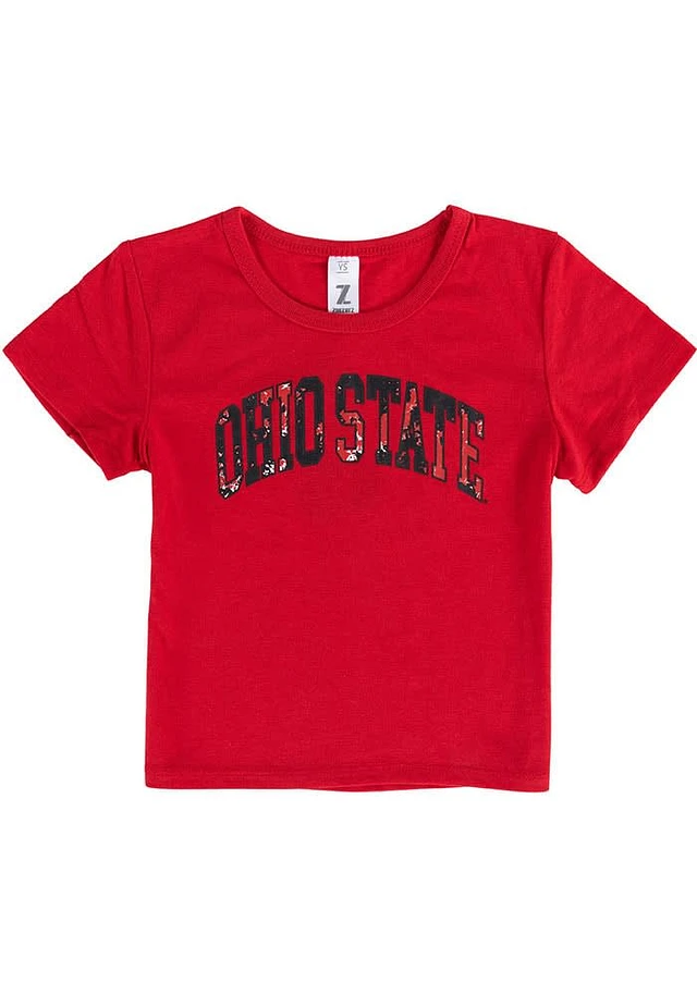 Outer Stuff Ohio State Buckeyes Girls Red Dream Team Short
