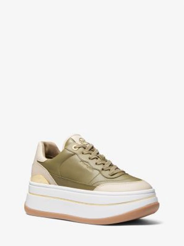 Michael Kors Romey Two-Tone Logo Platform Sneaker | Arden Fair