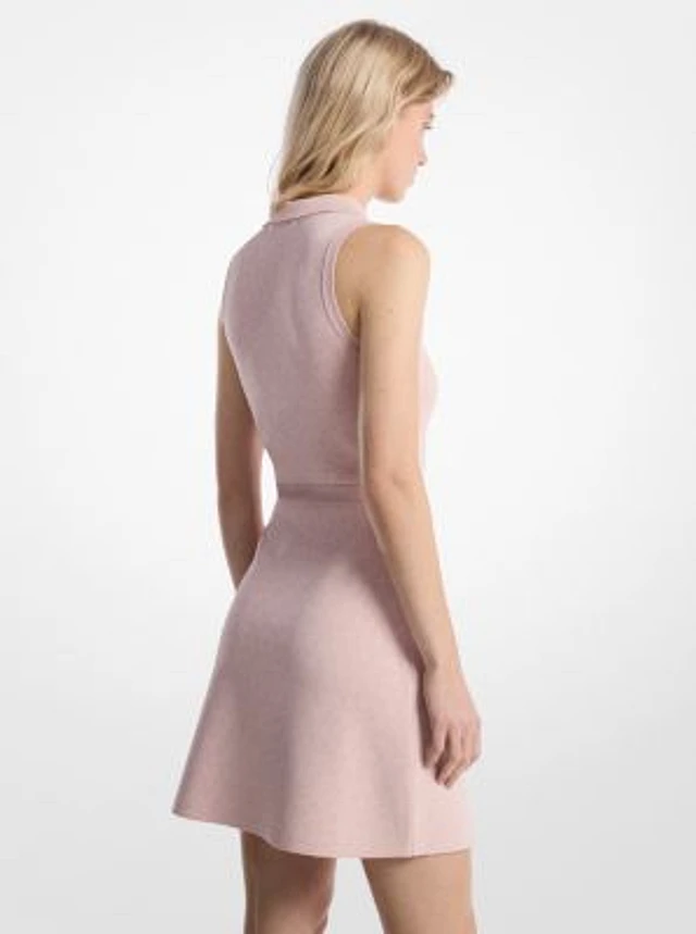 Michael Kors Logo Jacquard Zip-Up Dress | Arden Fair