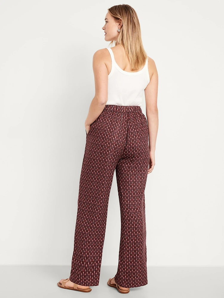 パンツ 80s Vintage Flatfront Wide Slacks Talon Deadstock Vintage 1980s Pleat-front Trousers (XS-L