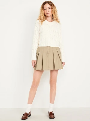 Coach Heritage C Pleated Mini Skirt | Scarborough Town Centre