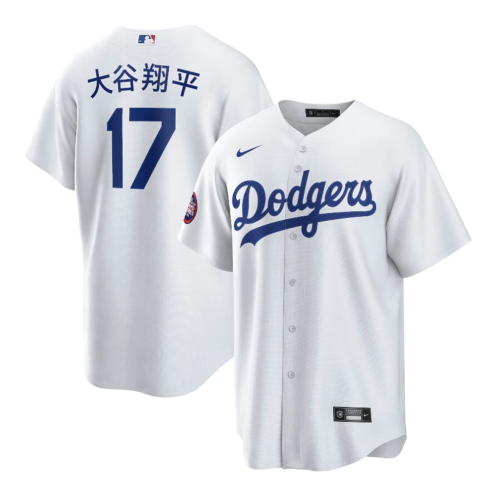 Dodgers Ohtani ユニフォーム TOKYO SERIES 2025 Shohei Ohtani Los Angeles Dodgers Kanji Home 2025 Tokyo