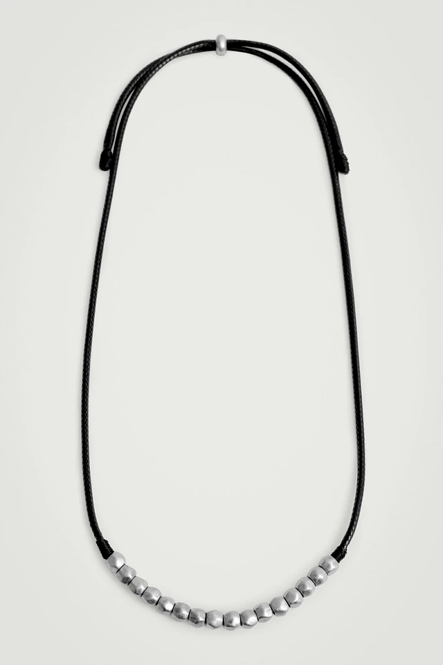 Cos BEADED ONYX NECKLACE | King's Cross