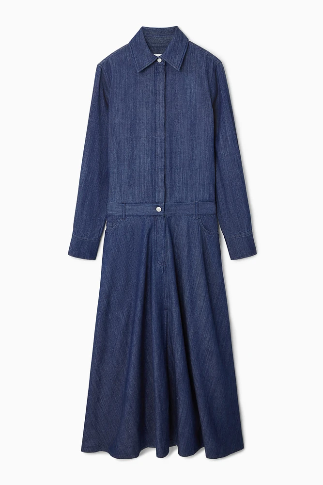 ★VERSO★ Denim Dyeing Knit Dress LILAMOR denim dress brand GUESS — Globalbrandsstore.com/en