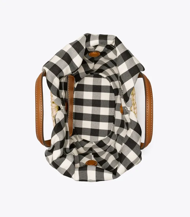 ★ TORY BURCH ★ ELLA OPEN MINI BASKET TOTE トートバッグ Amazon.com: Tory Burch Hb Mini Ella Eco Tote Wickerwork