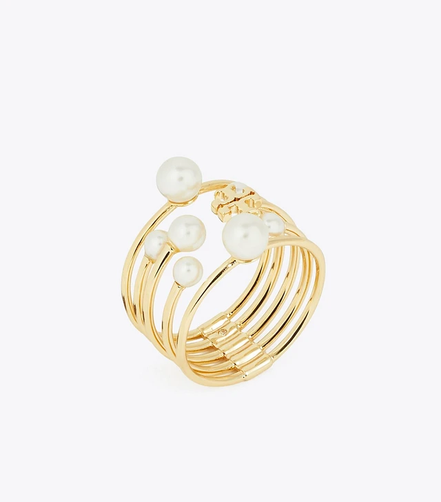 関税送料【Tory Burch】KIRA PHONE RING スマホリング Kira Powder-Coated Phone Ring: Women's Designer Tech