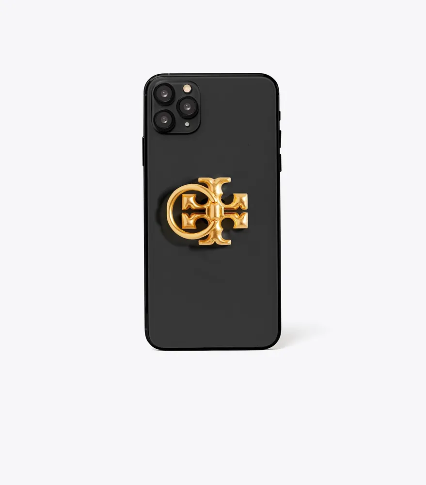 関税送料無料*TORYBURCH*スマホリング Kira Phone Ring Tory Burch Kira Phone Ring In Gold | ModeSens