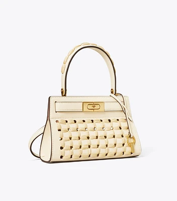 Tory Burch Petite Lee Radziwill Embossed Cat Eye Bag | The