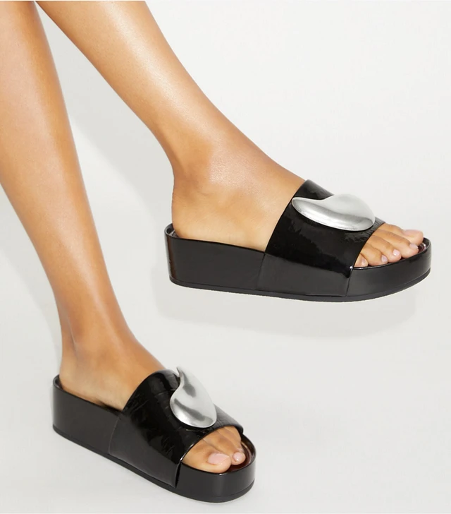 Tory Burch Patos Mismatched Platform Slide | The Summit
