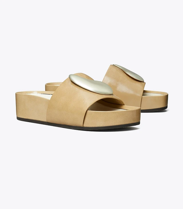 送料&関税込み★Tory Burch★PATOS MISMATCHED PLATFORM SLIDE Tory Burch Patos Mismatched Platform Slide | The Summit
