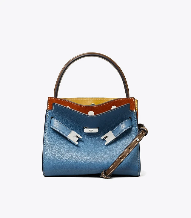 ★Tory Burch★感覚的な外見★Lee Radziwill ダブルバッグ Small Petite Lee Radziwill Double Bag: Women's Designer Crossbody