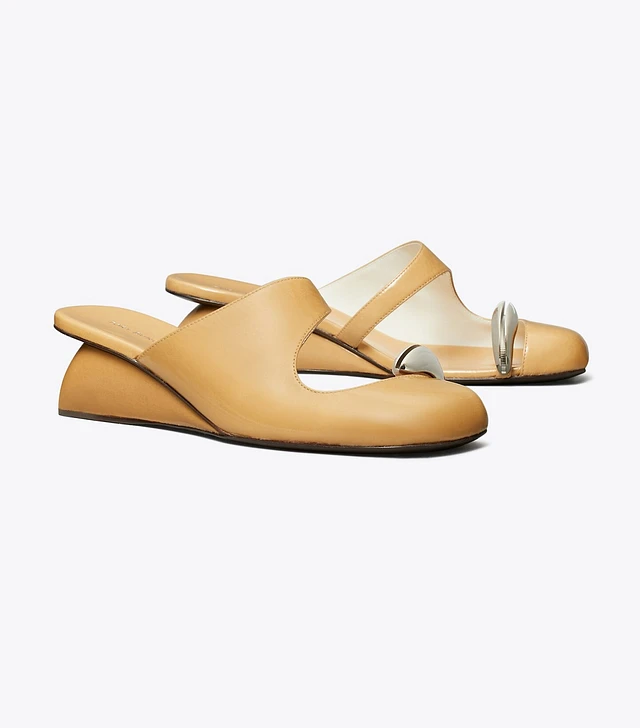 SALE!!【Tory Burch】Benton Espadrille Mule Slide☆☆オレンジ Tory Burch Slides Sandals Espadrille Benton Open Toe Slide