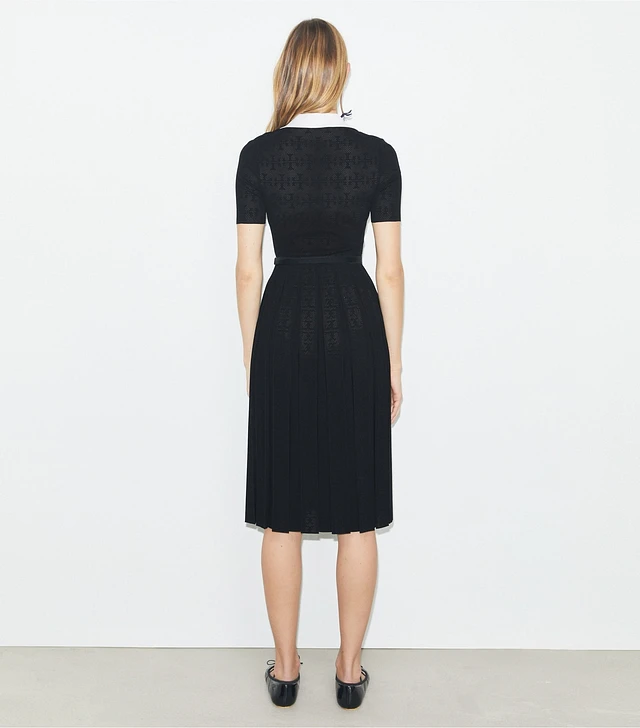 Tory Sport T Monogram Tech Knit Dress | The Summit