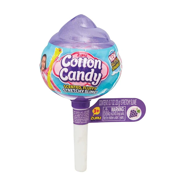 トランプ fontaine slime cotton candy Zuru Cotton Candy Scented, Fluffy, Stretchy Slime at