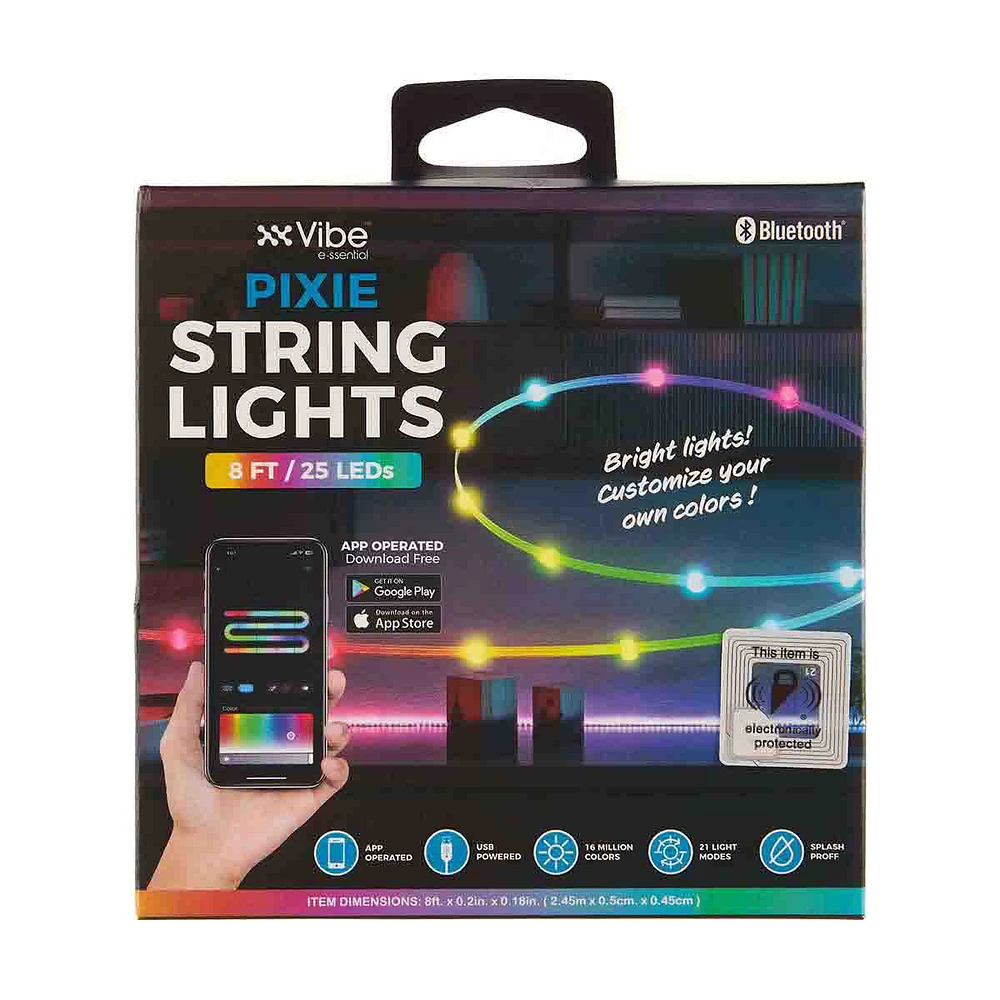 Vibe Pixie String Lights, 25 LED's at Hamilton Place in