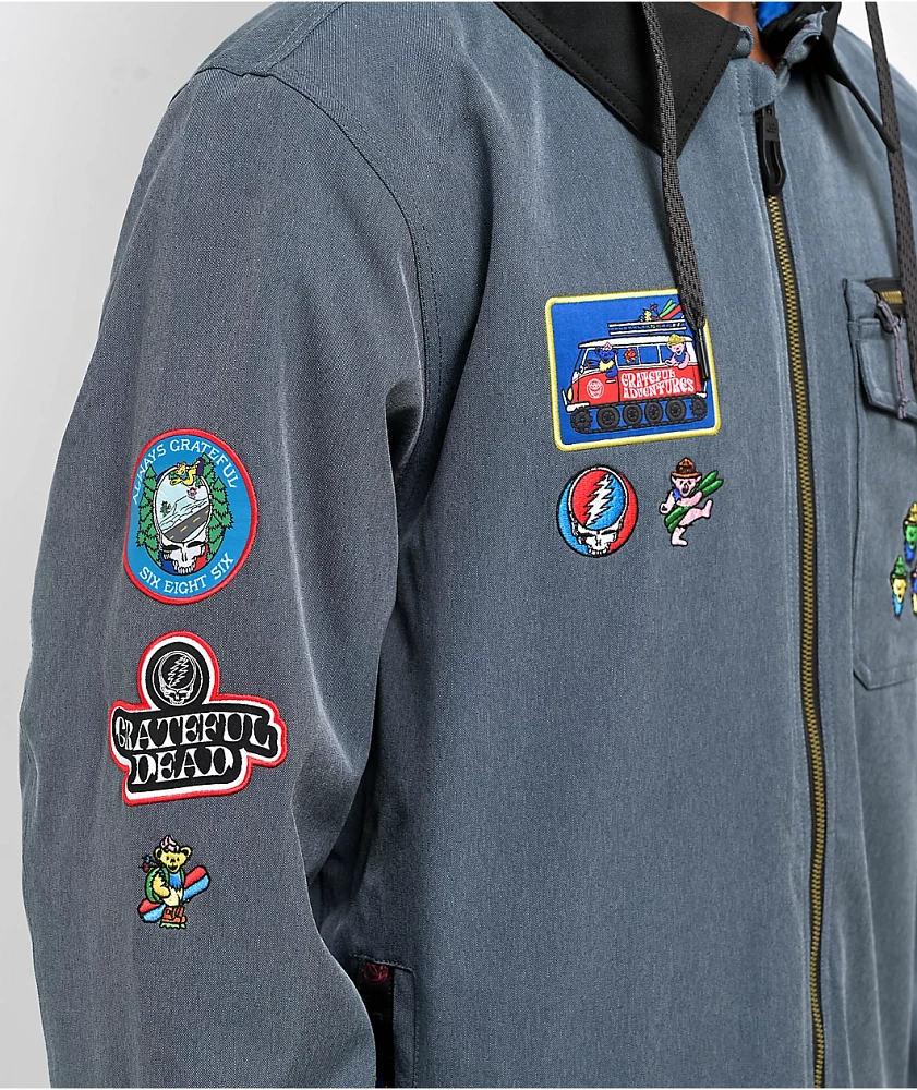 686 Waterproof Coaches Jacket グレイトフル・デッド 686 Waterproof Coaches Jacket – Pure Boardshop